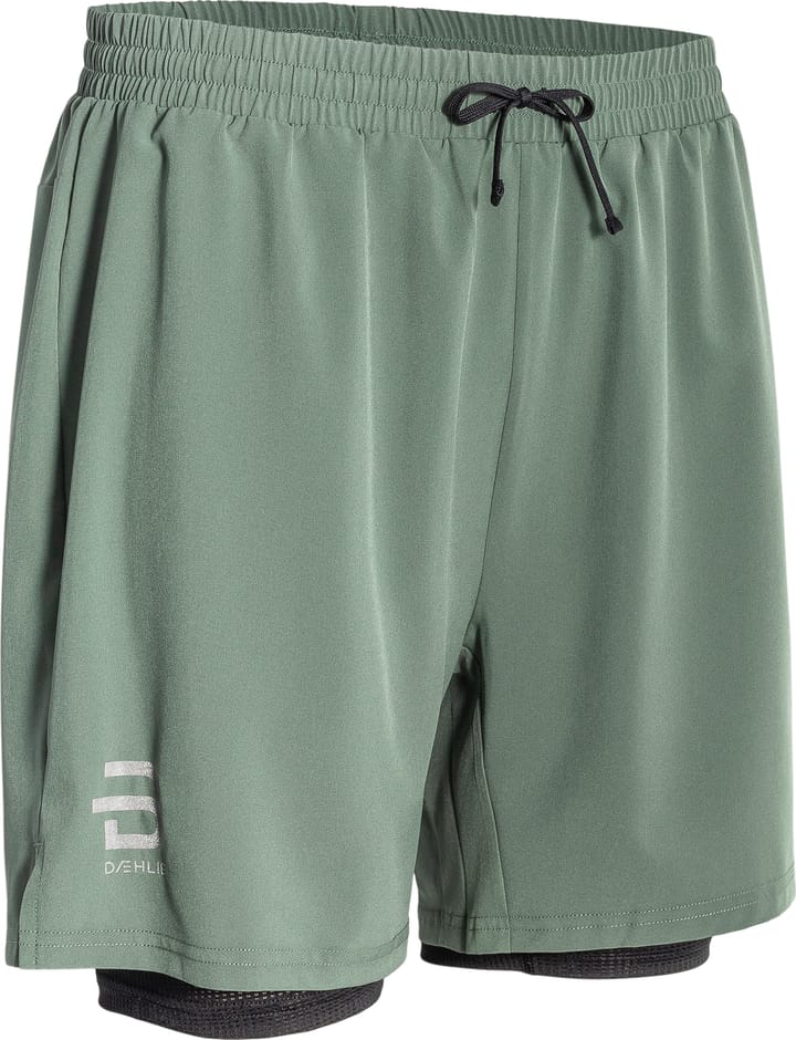 Dæhlie Men's Shorts Run 2-in-1 Dark Forest Dæhlie