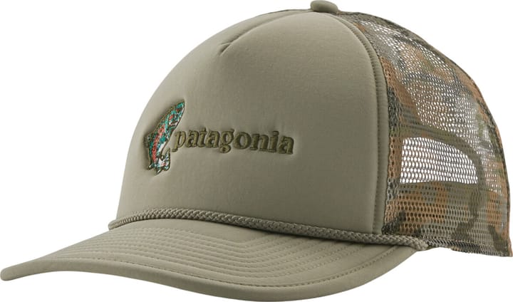 Patagonia Broadcaster Hat Fish Jump: River Rock Green Patagonia