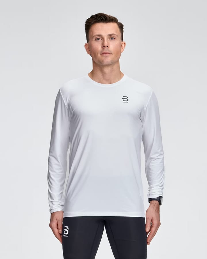 Dæhlie Men's Long Sleeve Motion Brilliant White Dæhlie Sportswear