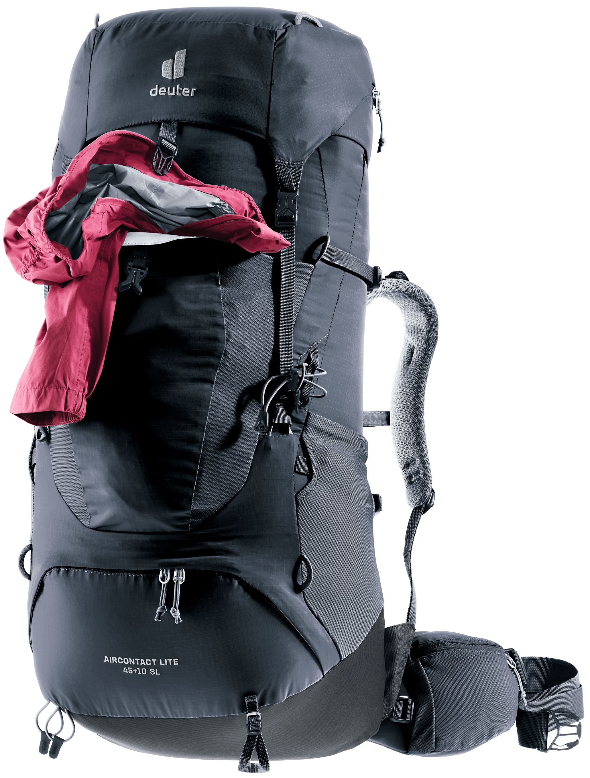 Deuter Women's Aircontact Lite 45 + 10 SL Black-graphite