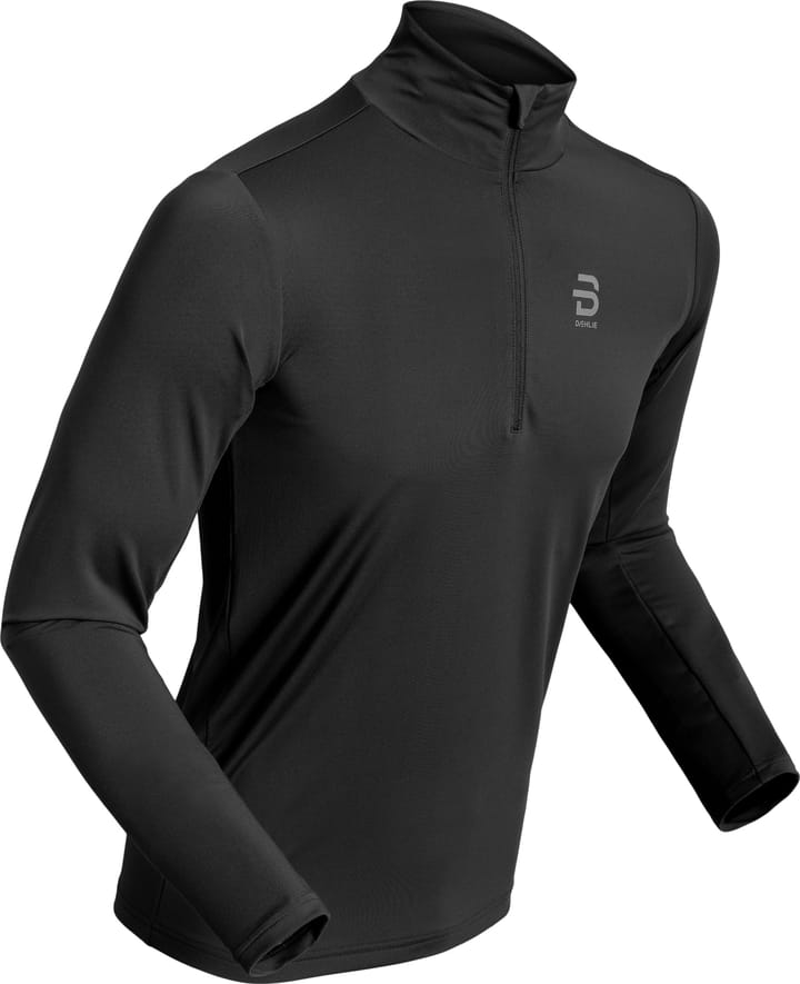 Dæhlie Men's Half Zip Tempo Obsidian Dæhlie