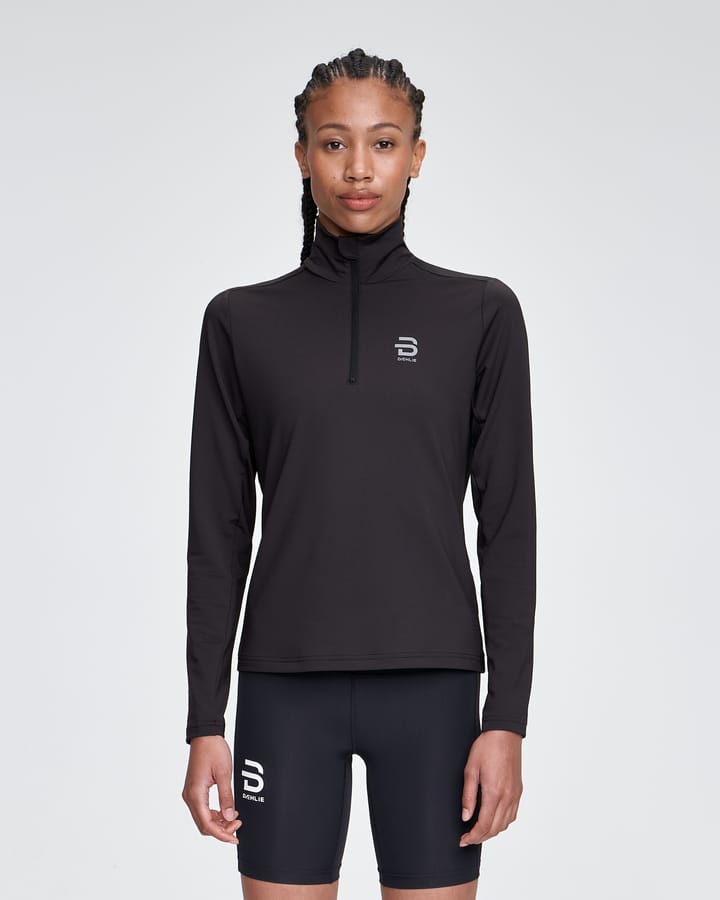 Dæhlie Women's Half Zip Tempo Obsidian Dæhlie