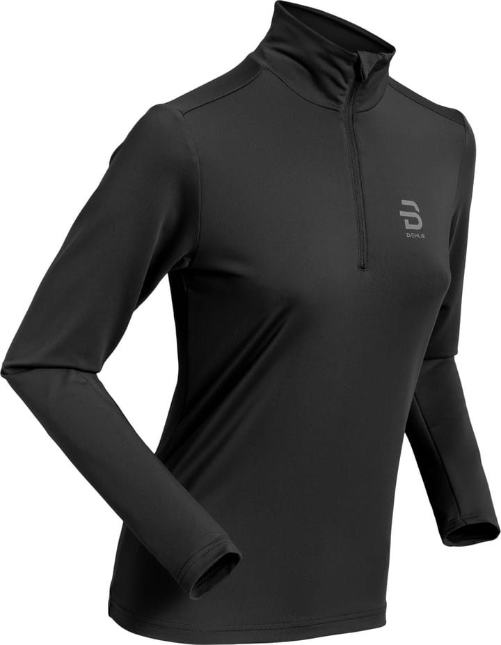Dæhlie Women's Half Zip Tempo Obsidian Dæhlie
