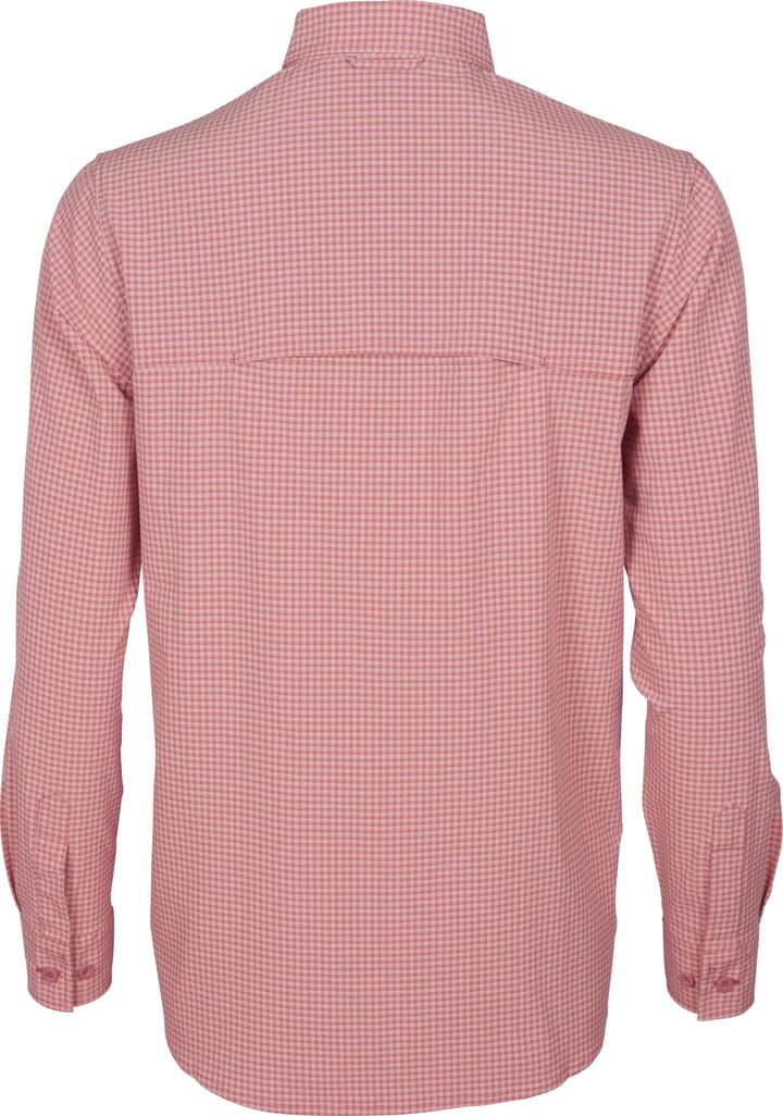 Pinewood Women's InsectSafe Shirt Brick Pink/Offwhite Pinewood