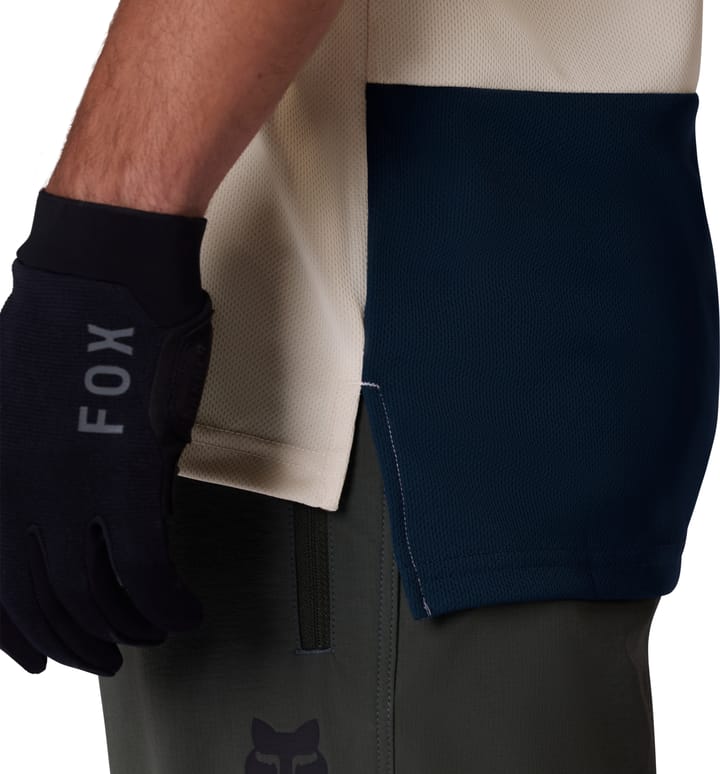 Fox Men's Ranger Short Sleeve Jersey Wordmark Chalk Fox