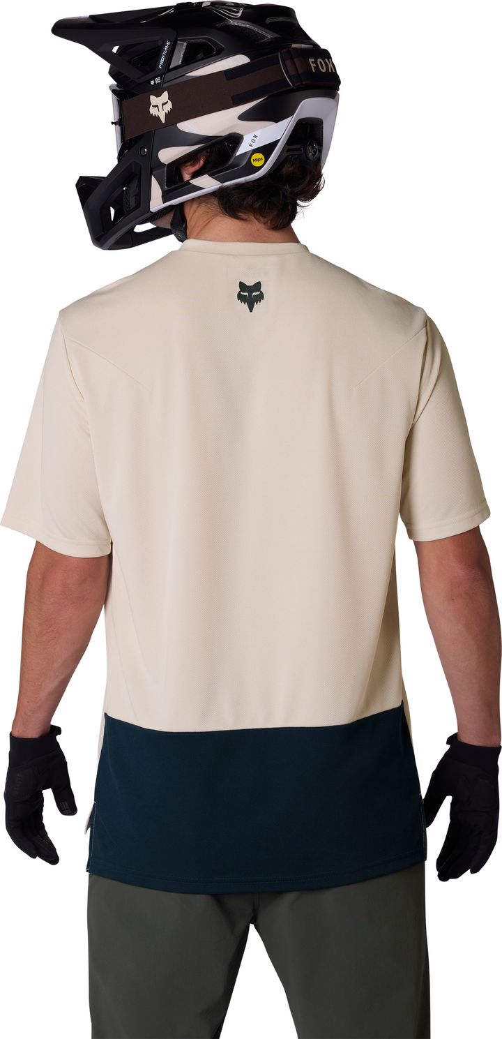 Fox Men's Ranger Short Sleeve Jersey Wordmark Chalk Fox