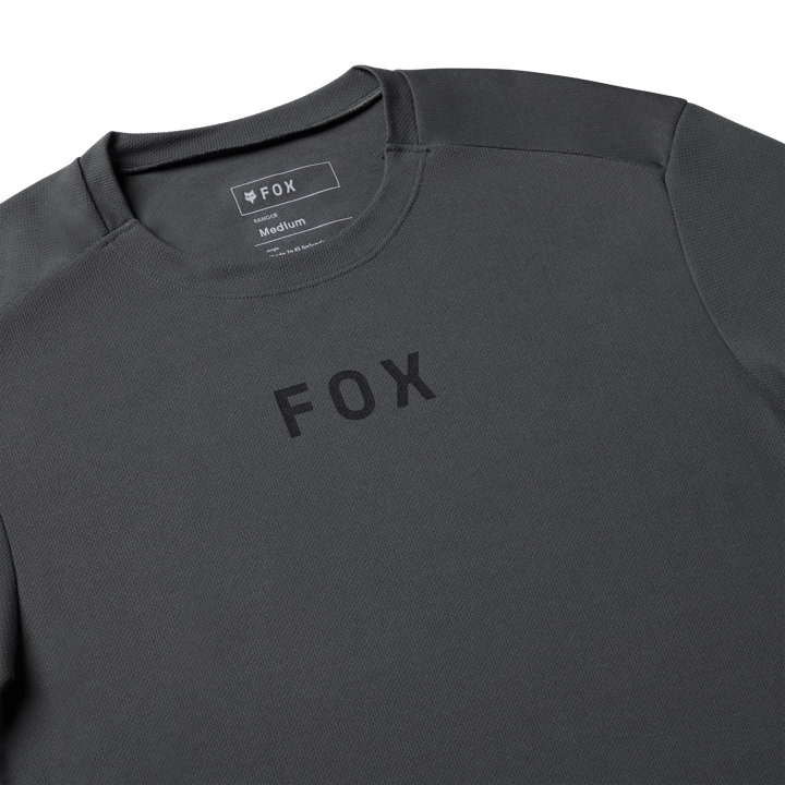 Fox Men's Ranger Short Sleeve Jersey Wordmark Dark Shadow Fox