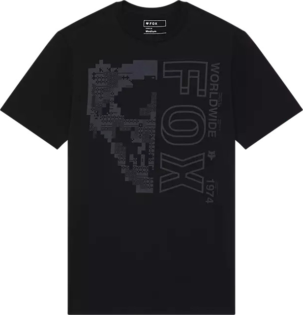 Fox Men's Image Skull Shortsleeve Premium Tee Black Kortermede trøyer XL