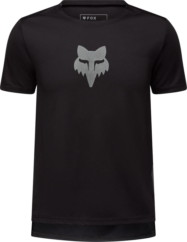 Fox Youth Ranger Short Sleeve Jersey Fox Head Black Fox