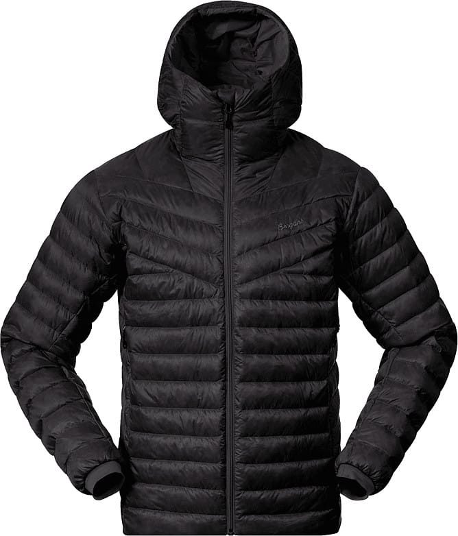 Bergans Men's Rabot Light Down Jacket Hood Black Bergans Bergans Men's Rabot Light Down Jacket Hood Black Bergans