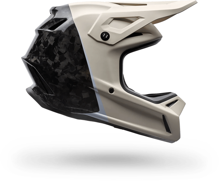 Fox Rampage RS Splice Helmet Chalk Fox