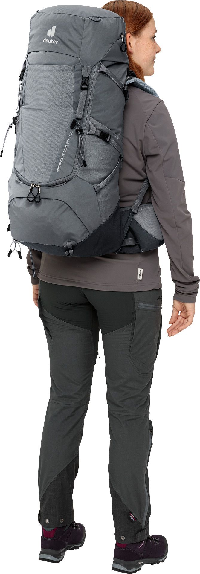 Deuter Women's Aircontact Core 45+10 SL Graphite-black Deuter