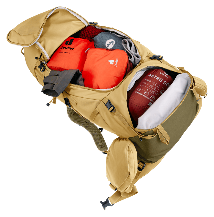 Deuter Aircontact Core 45+10 SL Savanna-nori Deuter