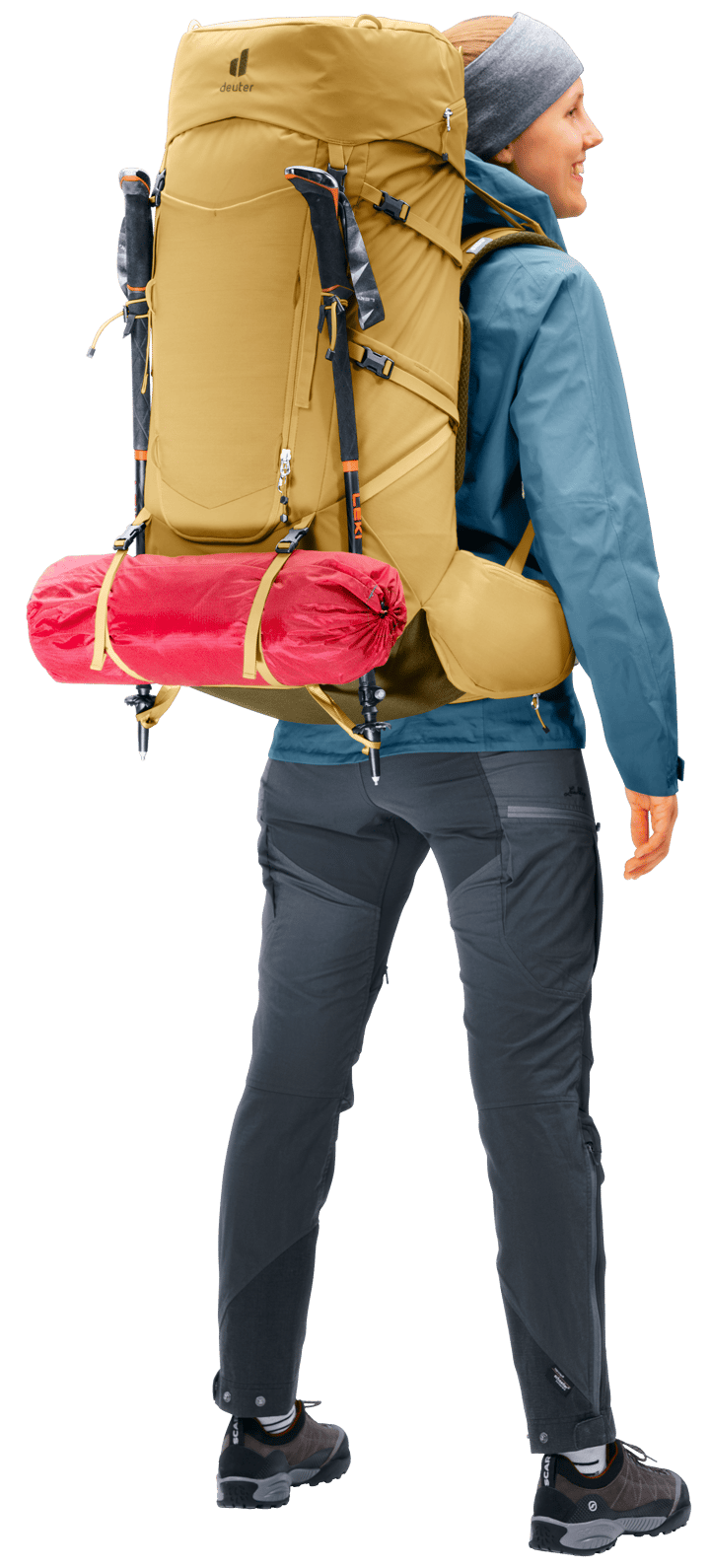 Deuter Aircontact Core 55+10 SL Savanna-nori Deuter