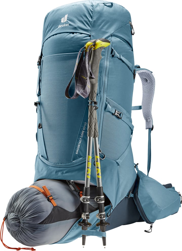 Deuter Men's Aircontact Core 60+10 Atlantic-Ink Deuter Deuter Men's Aircontact Core 60+10 Atlantic-Ink Deuter