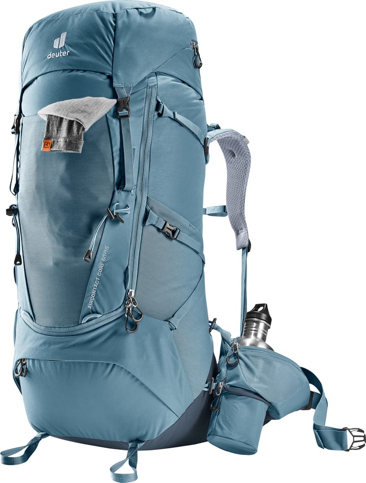 Deuter Men's Aircontact Core 60+10 Atlantic-Ink Deuter Deuter Men's Aircontact Core 60+10 Atlantic-Ink Deuter