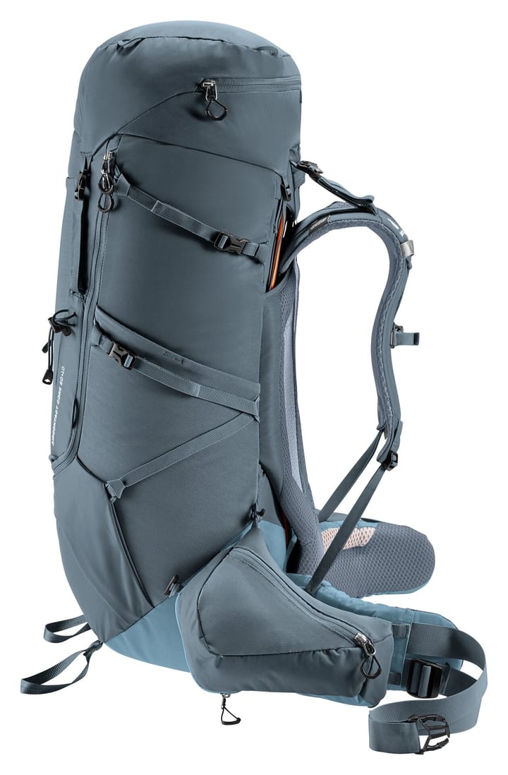 Deuter Men's Aircontact Core 60+10 Graphite-Shale Deuter Deuter Men's Aircontact Core 60+10 Graphite-Shale Deuter