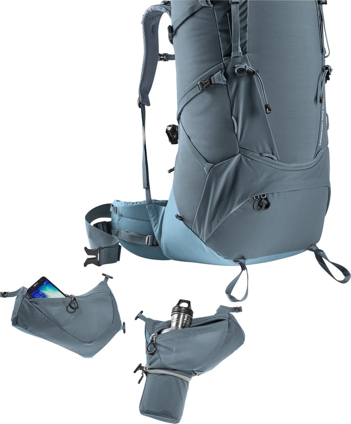 Deuter Men's Aircontact Core 60+10 Graphite-Shale Deuter Deuter Men's Aircontact Core 60+10 Graphite-Shale Deuter