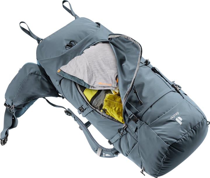Deuter Men's Aircontact Core 60+10 Graphite-Shale Deuter Deuter Men's Aircontact Core 60+10 Graphite-Shale Deuter
