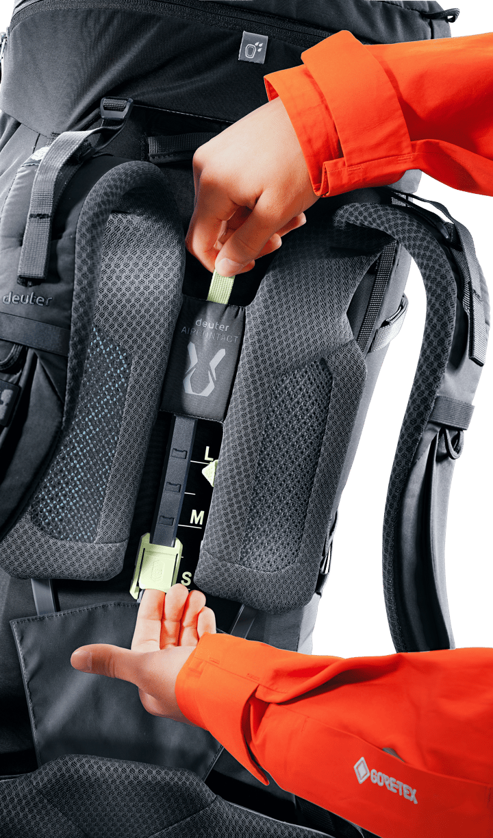 Deuter Aircontact Core 60+10 Black Deuter