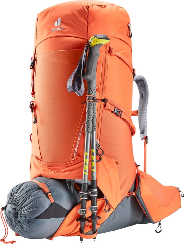 Deuter Women's Aircontact Core 65+10 SL Paprika-Graphite Deuter