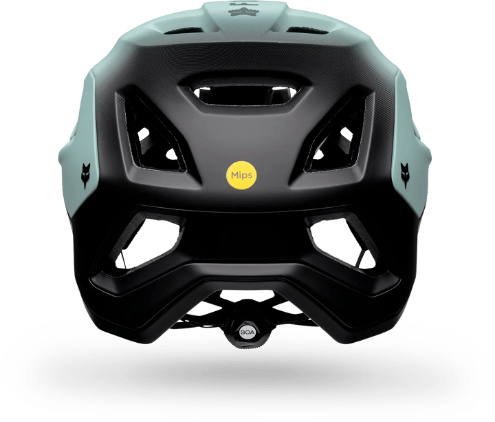 Fox Speedframe Pro Backfade Helmet Frost Fox