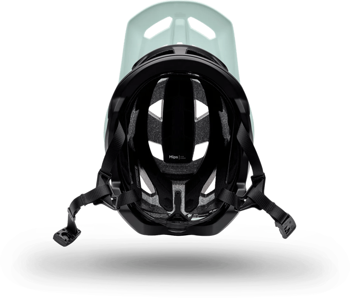 Fox Speedframe Pro Backfade Helmet Frost Fox