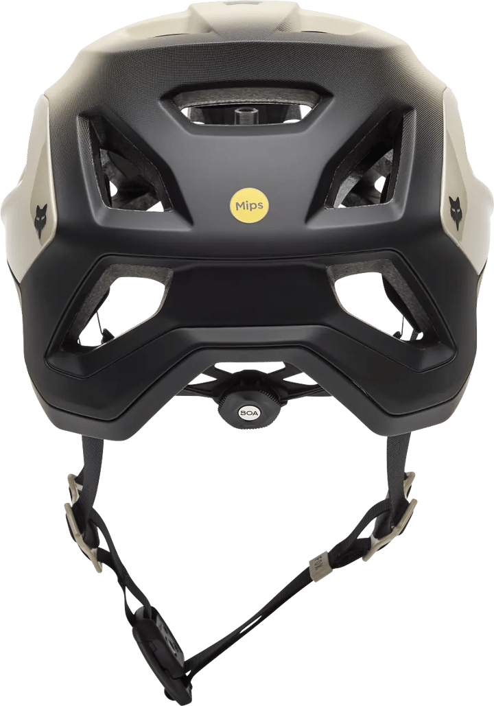 Fox Speedframe Pro Backfade Helmet Cream Fox