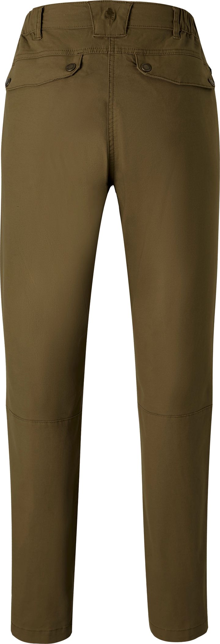 Pinewood Women's Värnamo Vintage Canvas Trousers  Olive Brown Pinewood