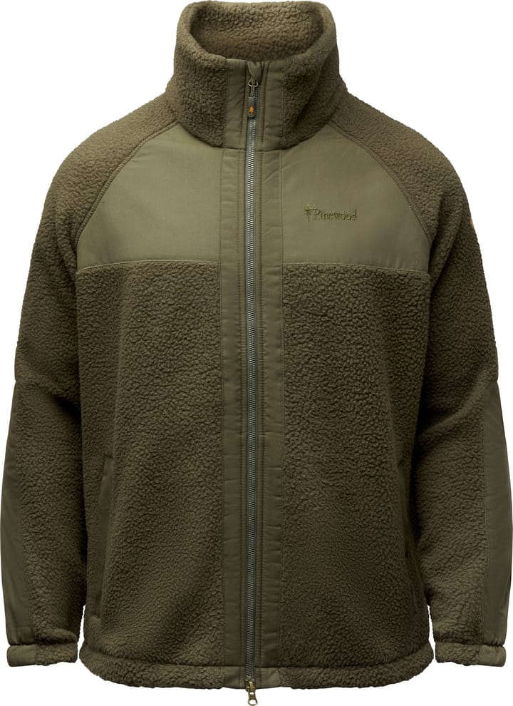 Pinewood Women's Pile Fleece Jacket Moss Green Pinewood