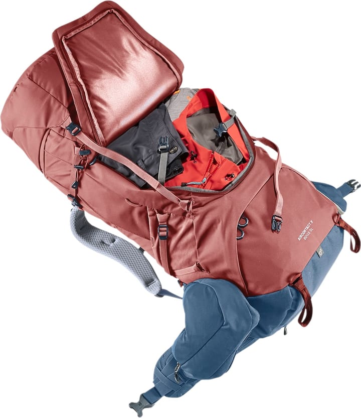 Deuter Aircontact X 60+15 Sl Redwood-Ink Deuter
