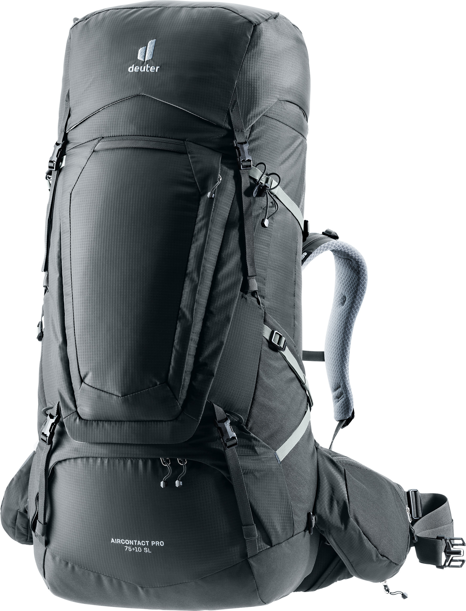 Deuter Women's Aircontact Pro 75+10 SL Graphite Retkeilyreput ONE SIZE