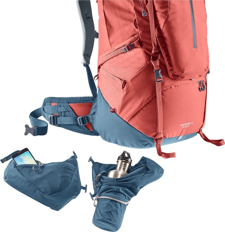 Deuter Women's Aircontact X 80+15 SL Redwood-Ink Deuter Deuter Women's Aircontact X 80+15 SL Redwood-Ink Deuter