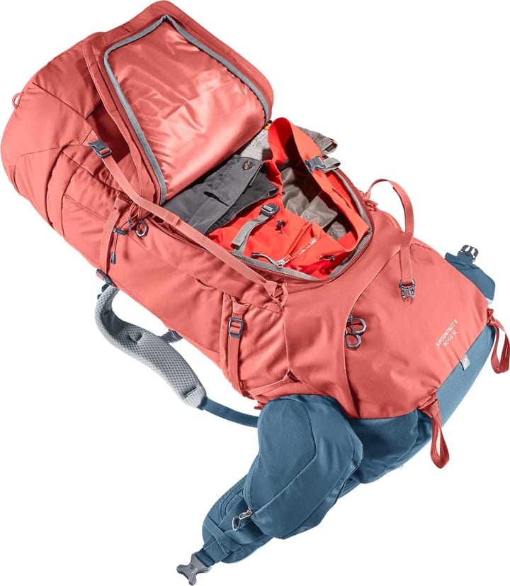 Deuter Women's Aircontact X 80+15 SL Redwood-Ink Deuter Deuter Women's Aircontact X 80+15 SL Redwood-Ink Deuter