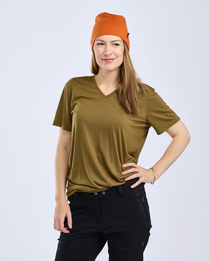 Pinewood Women's Finnveden Forest T-Shirt Olive Green Pinewood