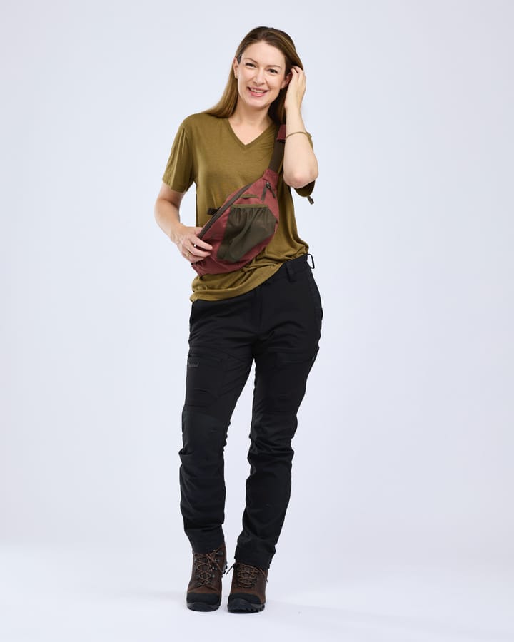 Pinewood Women's Finnveden Forest T-Shirt Olive Green Pinewood