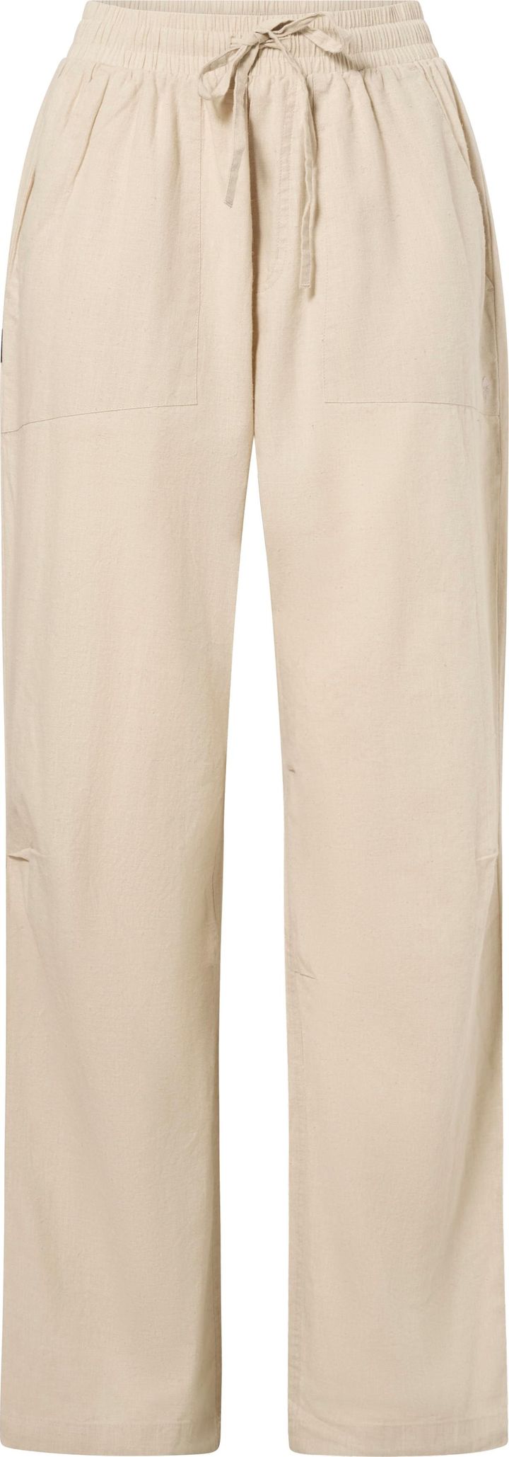 Pinewood Women's Värnamo InsectSafe Hemp Mix Trousers Linen Beige Pinewood