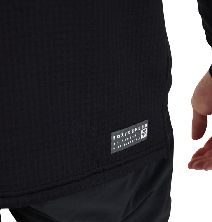 Fox Men's Defend Thermal Hoodie Black Fox Fox Men's Defend Thermal Hoodie Black Fox