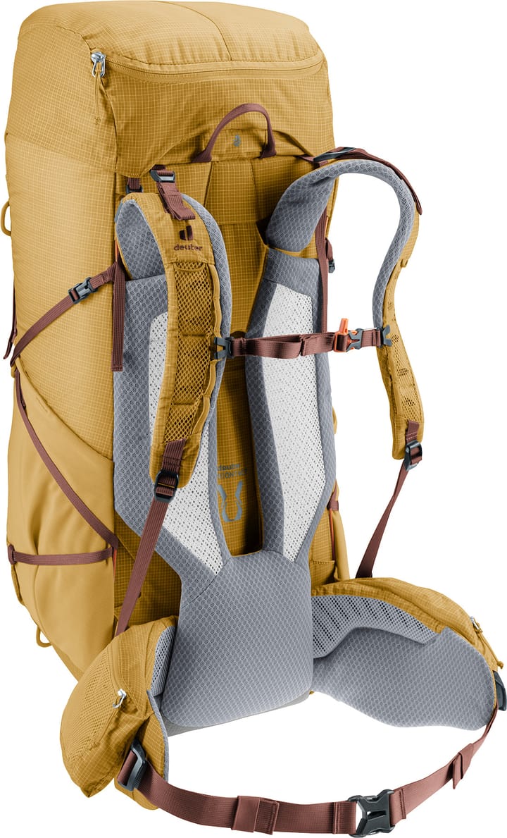 Deuter Men's Aircontact Ultra 50+5 Savanna/Raisin Deuter Deuter Men's Aircontact Ultra 50+5 Savanna/Raisin Deuter