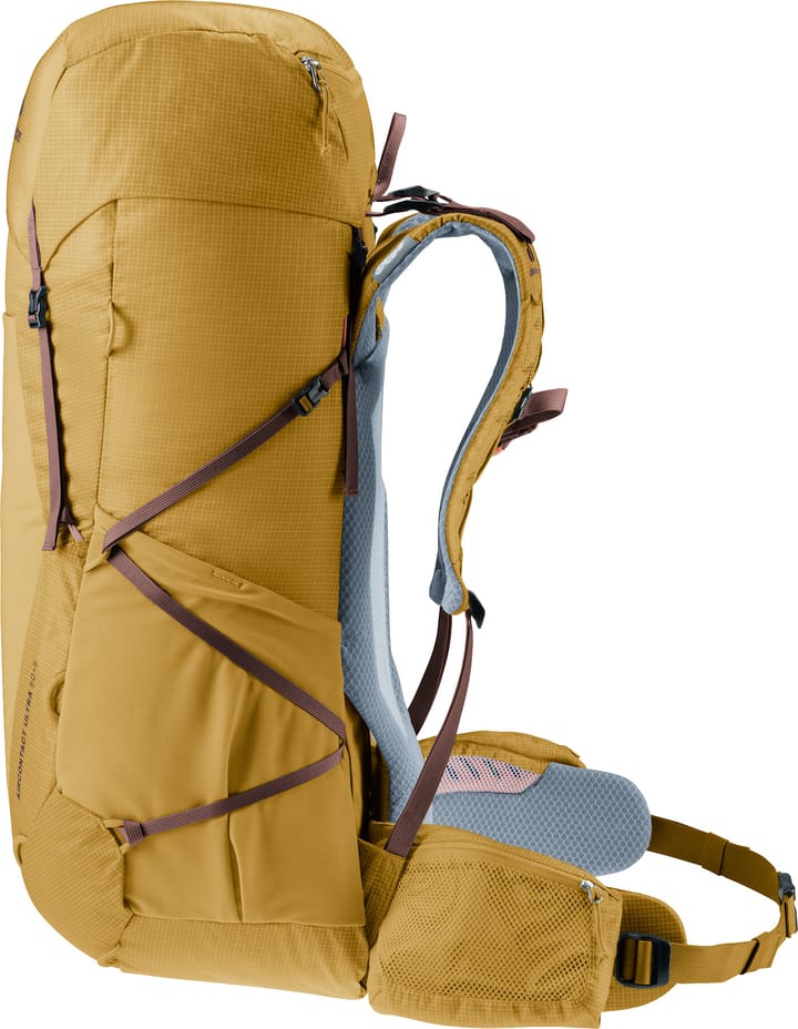 Deuter Men's Aircontact Ultra 50+5 Savanna/Raisin Deuter Deuter Men's Aircontact Ultra 50+5 Savanna/Raisin Deuter