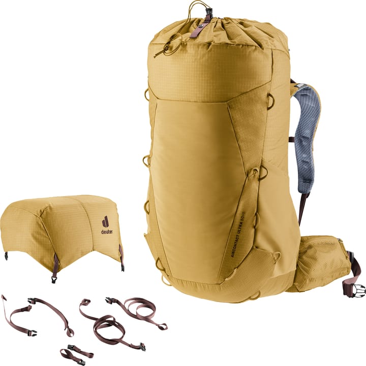 Deuter Men's Aircontact Ultra 50+5 Savanna/Raisin Deuter