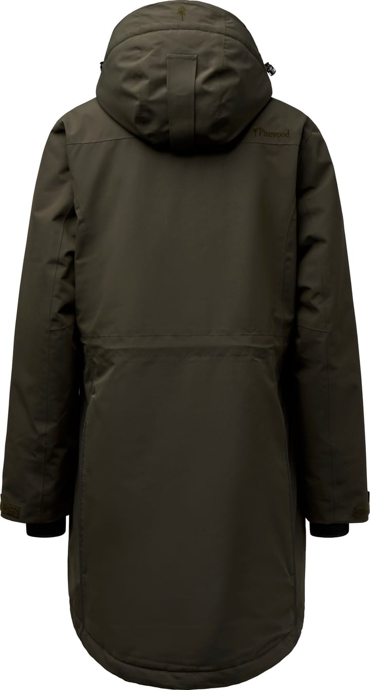 Pinewood Women's Wilda Padded Parka Moss Green Pinewood Pinewood Women's Wilda Padded Parka Moss Green Pinewood