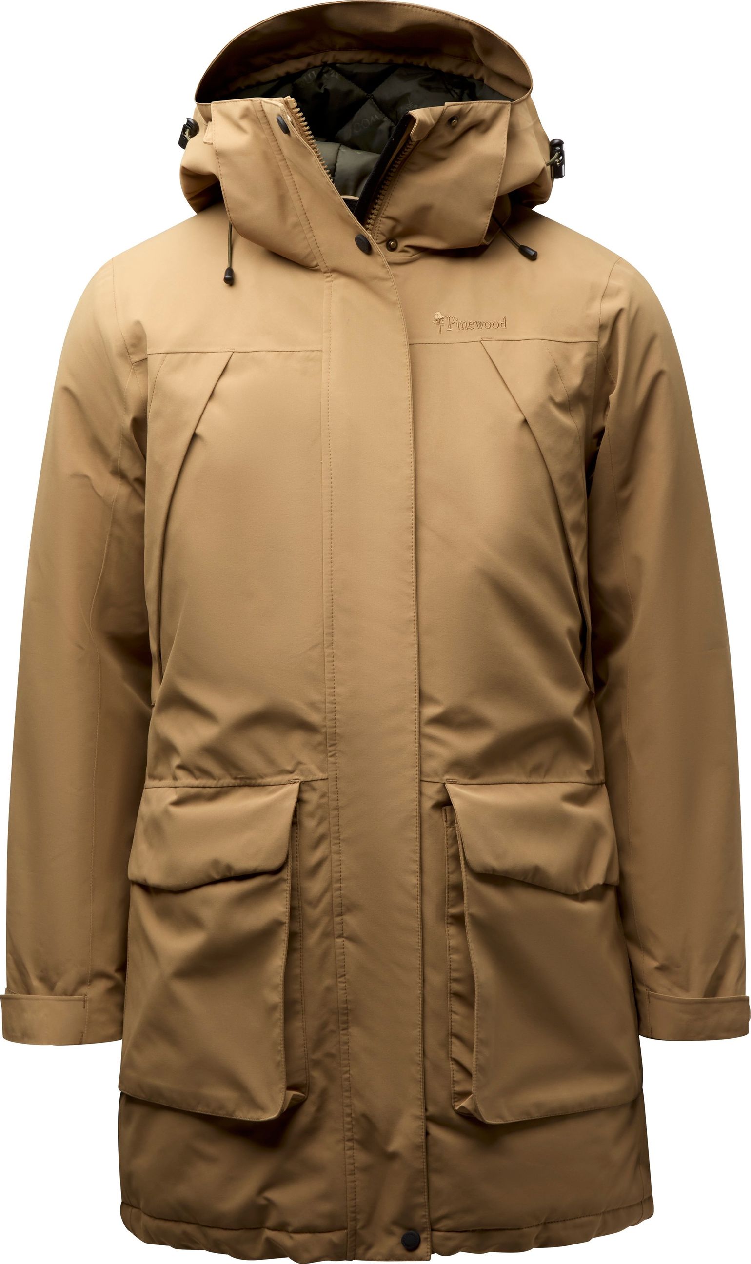 Pinewood Women's Wilda Padded Parka  D.sandstone
