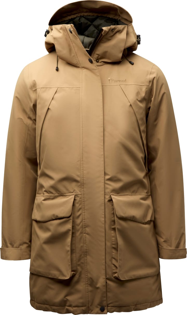 Pinewood Women's Wilda Padded Parka  D.sandstone Pinewood