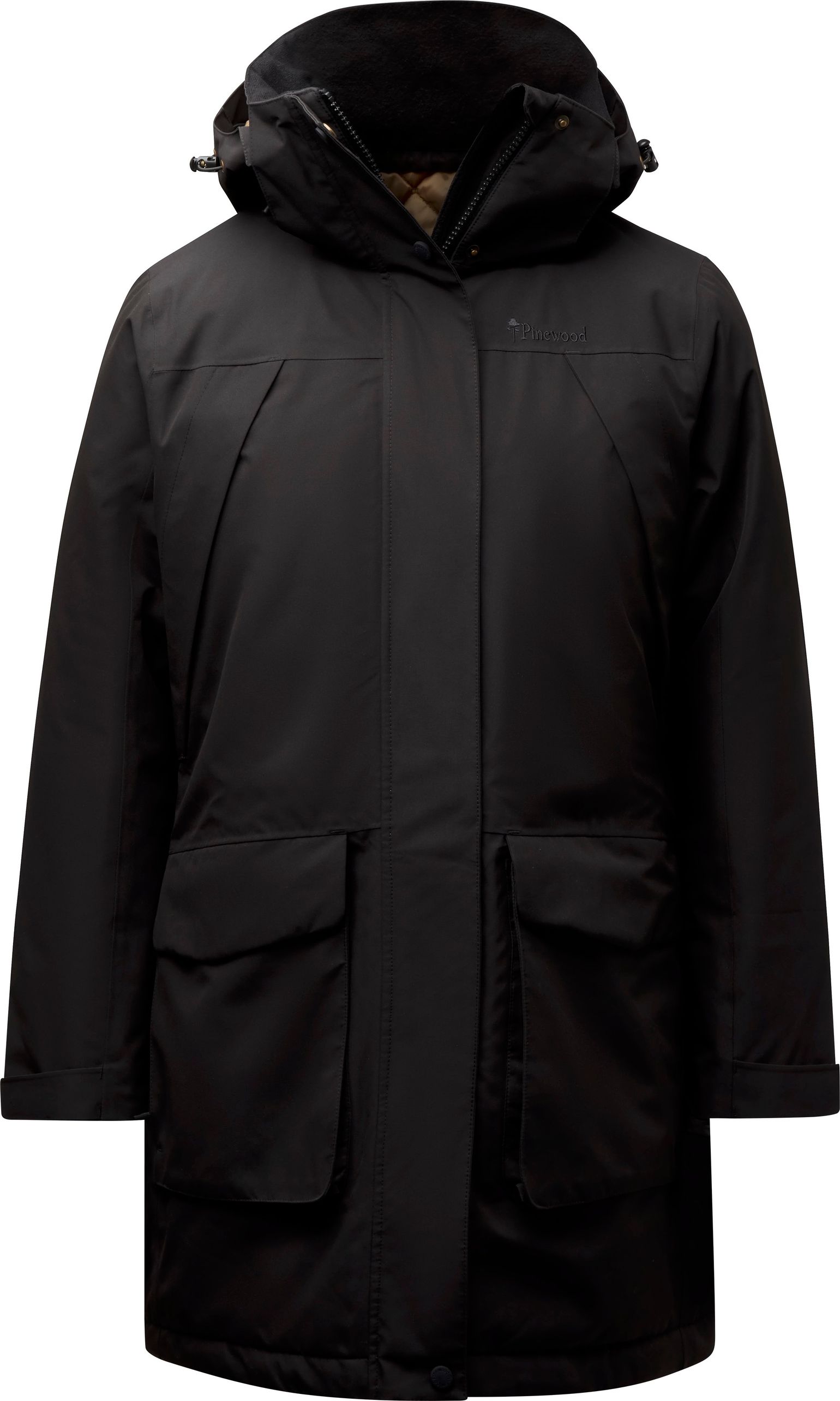 Pinewood Women's Wilda Padded Parka  Black
