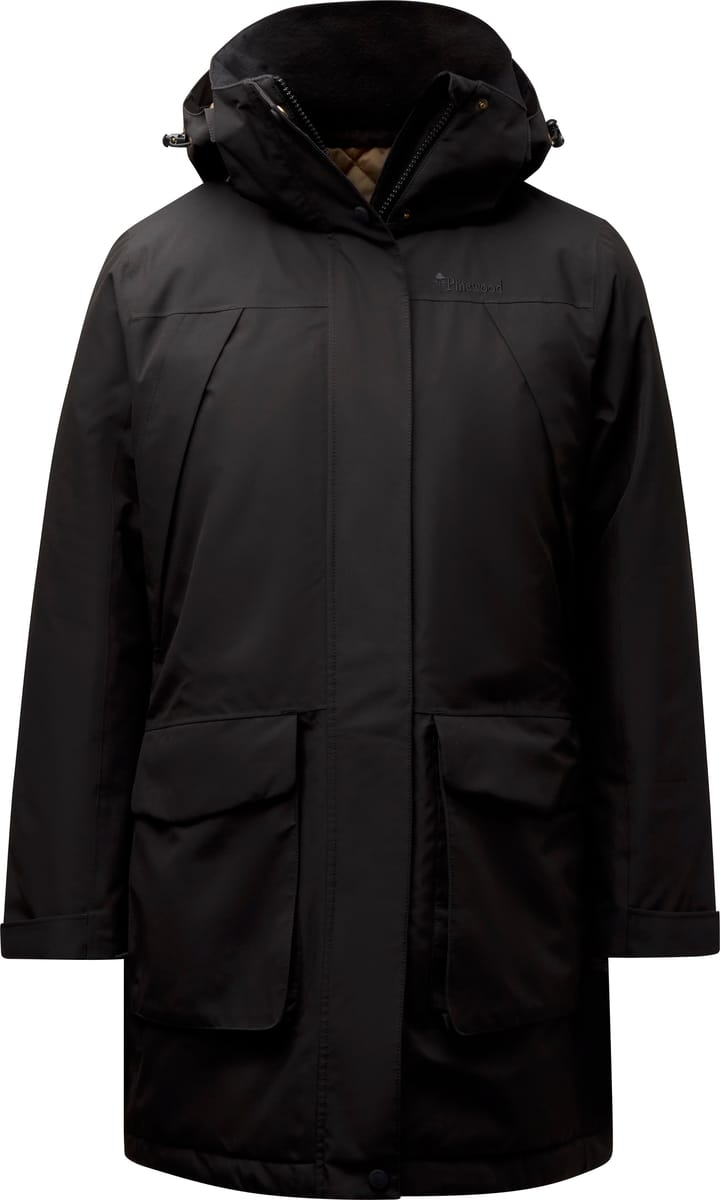 Pinewood Women's Wilda Padded Parka  Black Pinewood