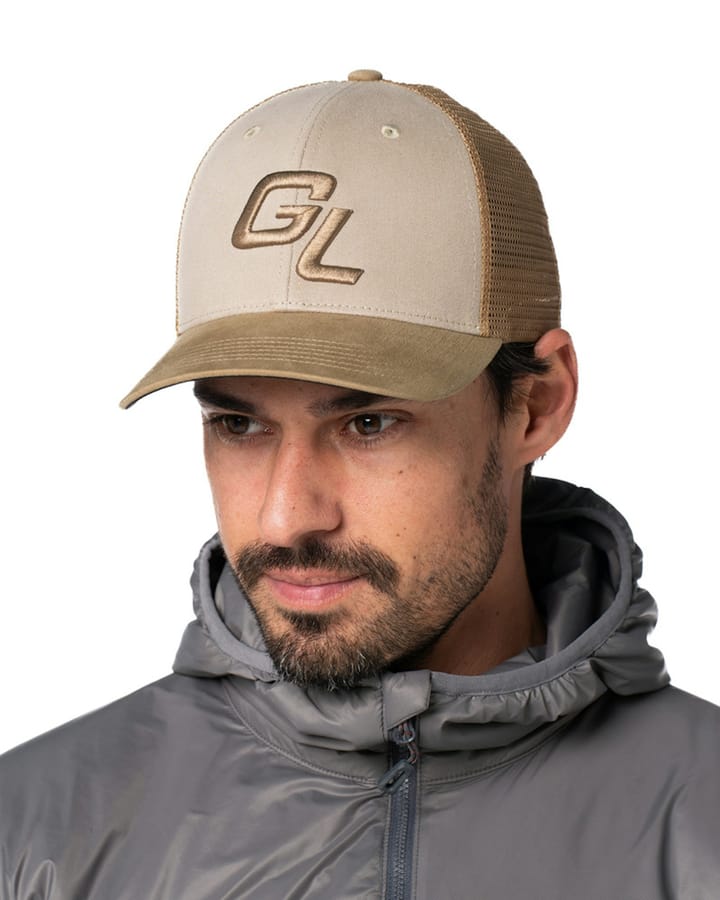 Guideline Gl Mesh Trucker Cap Vintage Khaki Guideline
