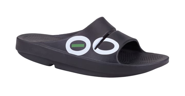 OOFOS Ooahh Restitutionssandal Sport Unisex Black OOFOS