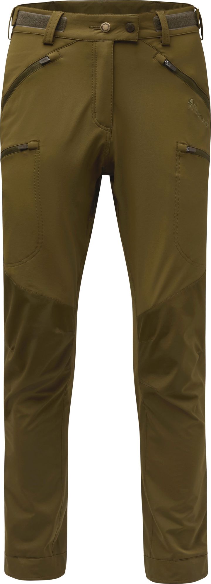 Pinewood Women's Abisko/Brenton Trousers Olivegreen/h.olive Pinewood