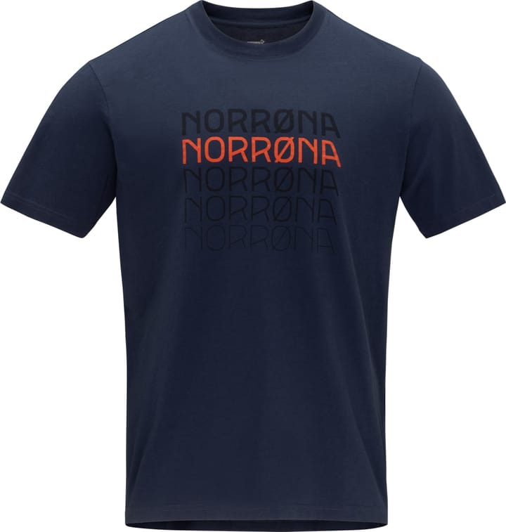 Norrøna /29 Cotton Bolder T-Shirt M's Indigo Night Norrøna